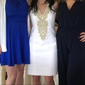 Lilly Pulitzer white shift dress